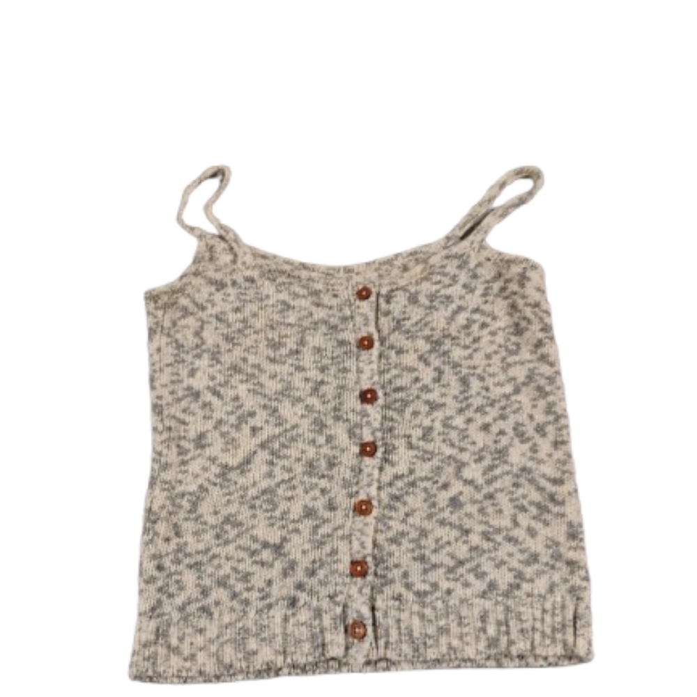 Madewell Button Back Knit Cotton Knit Cami Top Sz XXS